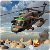 Helicopter Gunship War 3D icon