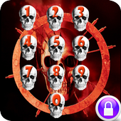 Skull Password Screen Lock icon