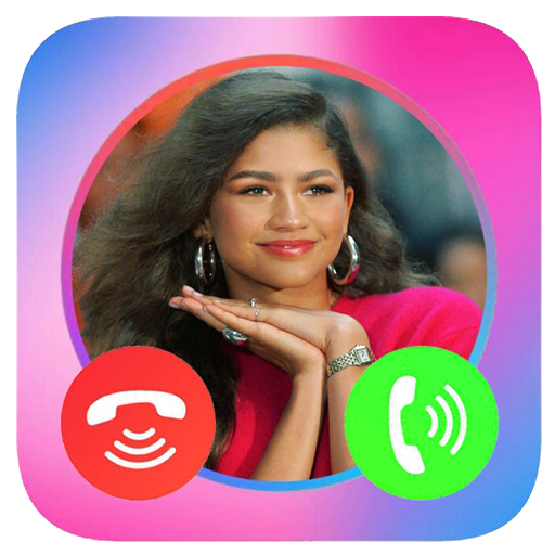 Pretty Zendaya Calling: Fake Video Call Pro icon
