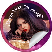 Curve Text On Image icon