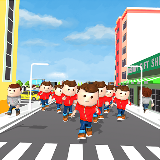 Crowd World Game City - Crowd Rush City icon