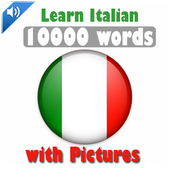 Learn italian words with Pictures icon