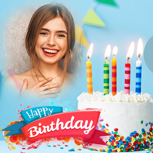 Birthday Photo Frames Editor icon