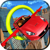 Flying Car Extreme GT Stunts icon