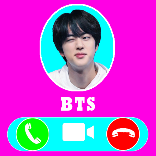 Jin Kpop BTS Video Call &amp; chat Simulator icon