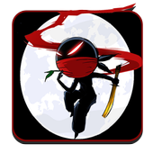 निंजा समुराई भागो हीरो आइकन