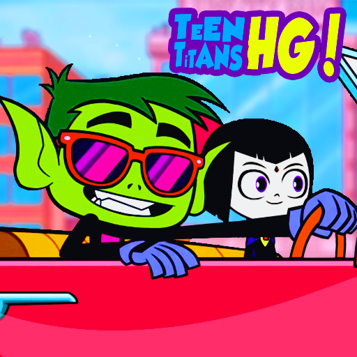 Teen and Beast Boy Titans  Driving icon