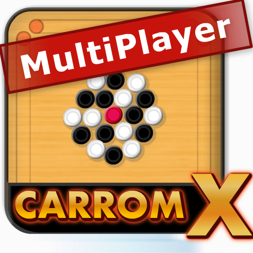 Carrom X: 3D Online Multiplayer Carrom Game icon