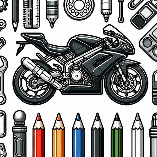 Motorcycles Paint by Number icon