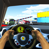 Racing in Car Simulator icon