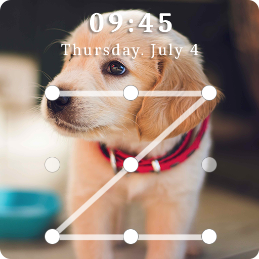 Cute Puppy Lock Screen icon