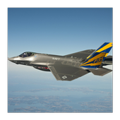 Aircraft puzzle game icon