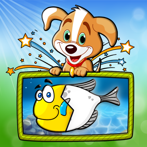 Baby puzzles for toddler kids icon