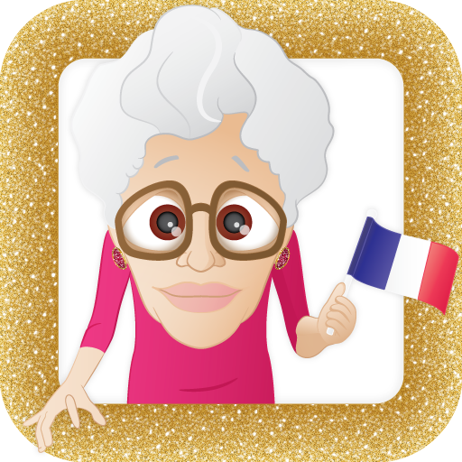 Grand-ma learns French icon