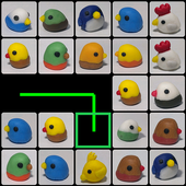clay Small birds puzzle game icon