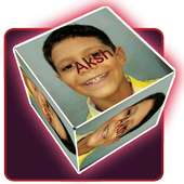 My Photo Name Cube 3D LiveWP icon