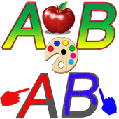 ABCD Draw And Learn For Kids icon