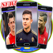 Hairstyle players soccer icon