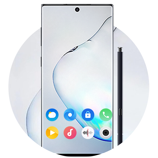 Launcher theme Galaxy Note 10 icon