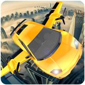 Flying Car Simulator 2018 icon