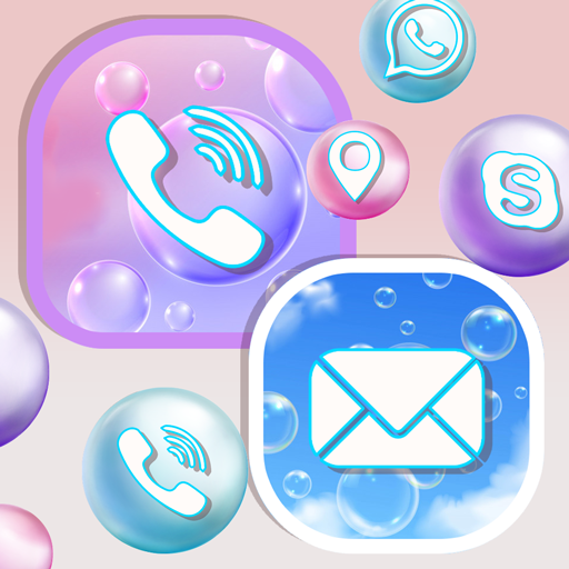 Colorful Bubble App Icon Pack icon