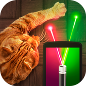 Laser for cat 100 lights Prank icon