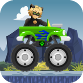 Cat Noir Hill Climb Adventures icon