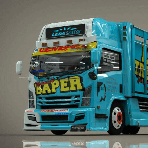 ikon Livery Mod Truk BUSSID Terbaru