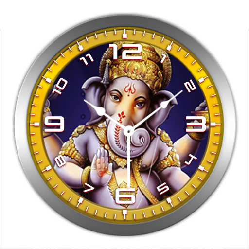 Loard Ganesha Clock Live Wallpaper icon