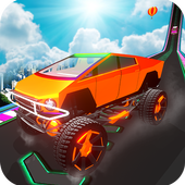 Monster cyber GT Racing: Mega ramp car stunt games icon