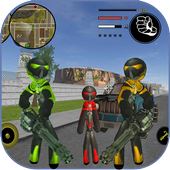 Stickman Rope Hero icon