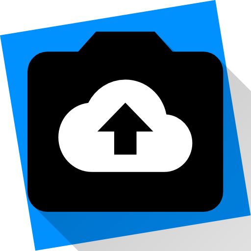 Sync your photos &amp; videos icon