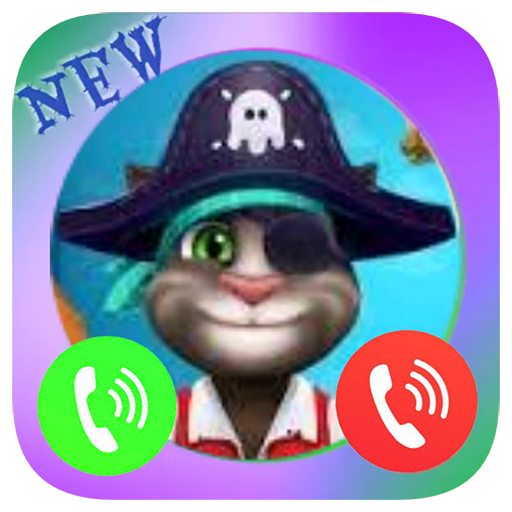 Tom's Talking Chat 📱 Fake Video Call icon