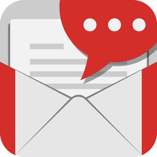 Talking email. Mail app to speak your e-mails icon