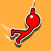Stickman Jump swing hook:  jumping games icon