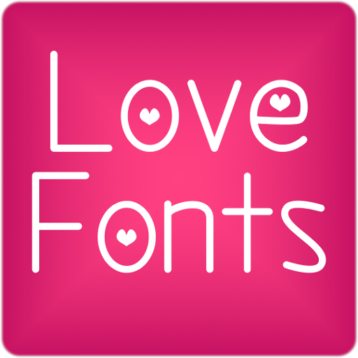 Fonts Love for FlipFont® Free icon