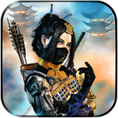 NinjaGirl : Ninja Survival Ultimate War 3D Free 🤺 icon