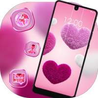 Amour velu rouge Redmi 4 thème Bright Light