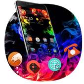 Colorful Light Smoke Theme on 9Apps