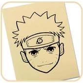 How to draw : Naruto