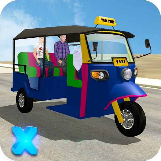 툭툭 자동 인력거 택시 드라이버 icon