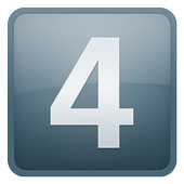 4 digits icon