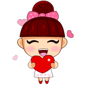 Valentine's day for messenger أيقونة