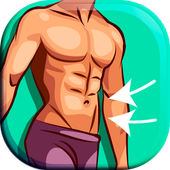 6 pack abs icon