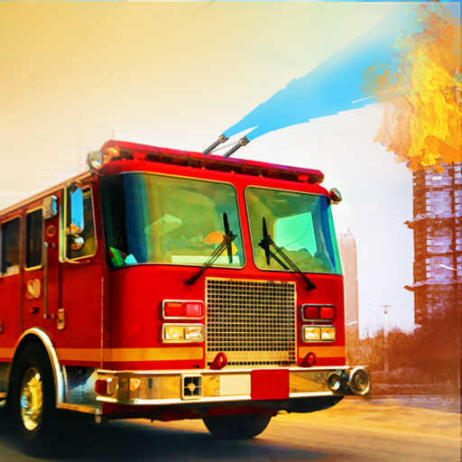 Firefighter Rescue Truck Games icon