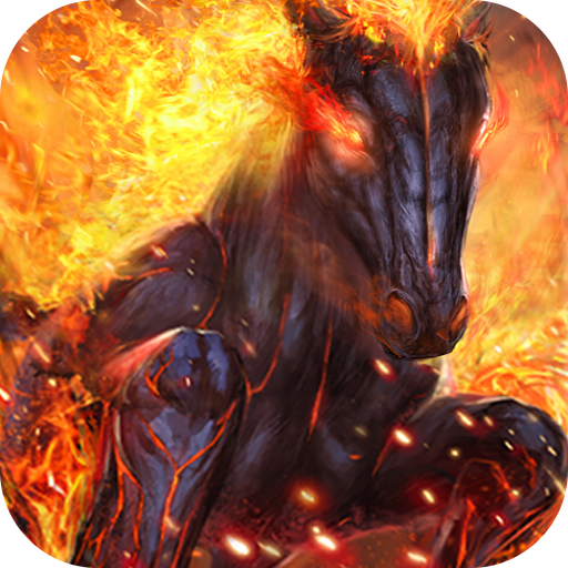 Flame Horse Live Wallpaper icon
