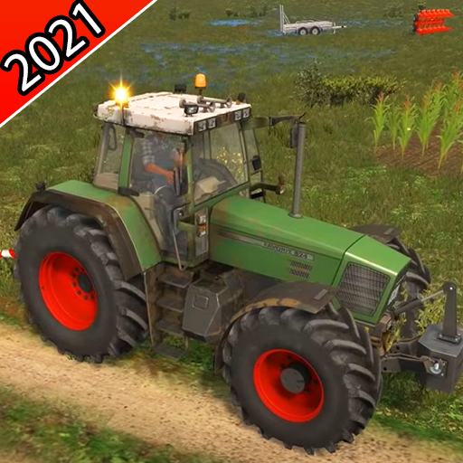 Real Tractor Farm Simulator 3D 2021 иконка