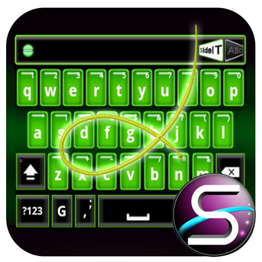 SlideIT Green Neon Skin иконка