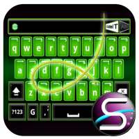 SlideIT Green Neon Skin on 9Apps