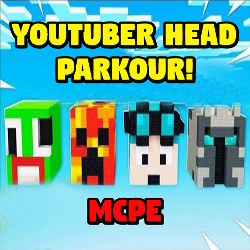 YouTuber Head Parkour! for Minecraft PE icon